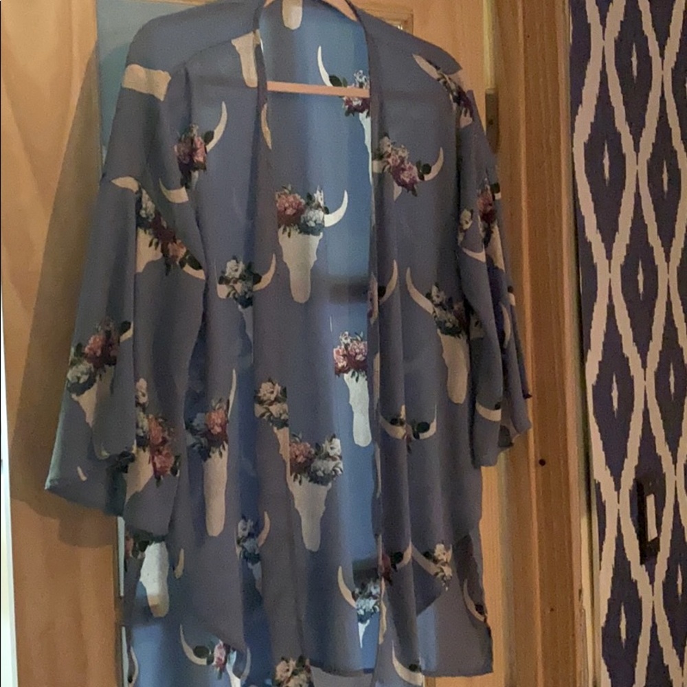 Boho Western Kimono